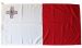 1.5yd 54x27.5in 137x68 cm Malta flag (woven MoD fabric)